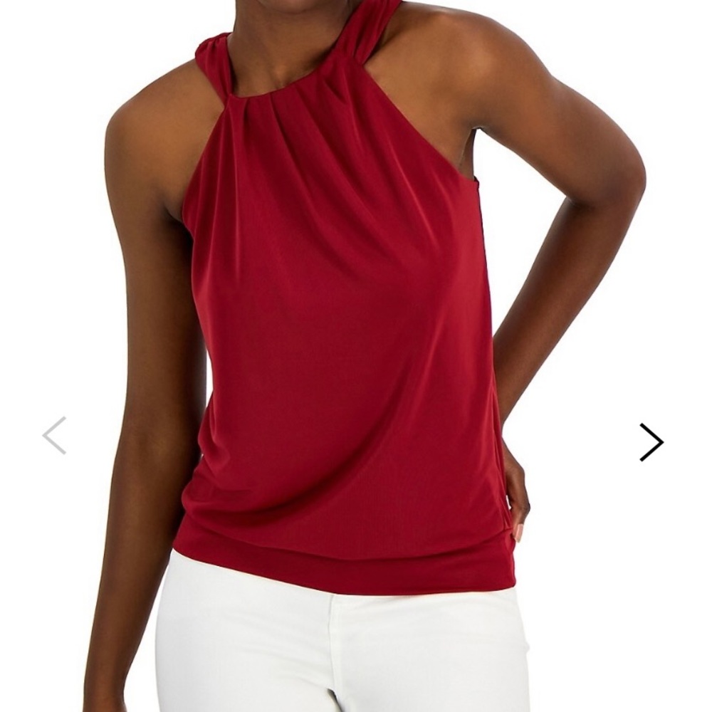 I.N.C. International ConceptBrand New with Tags Sleeveless Top Size M Red